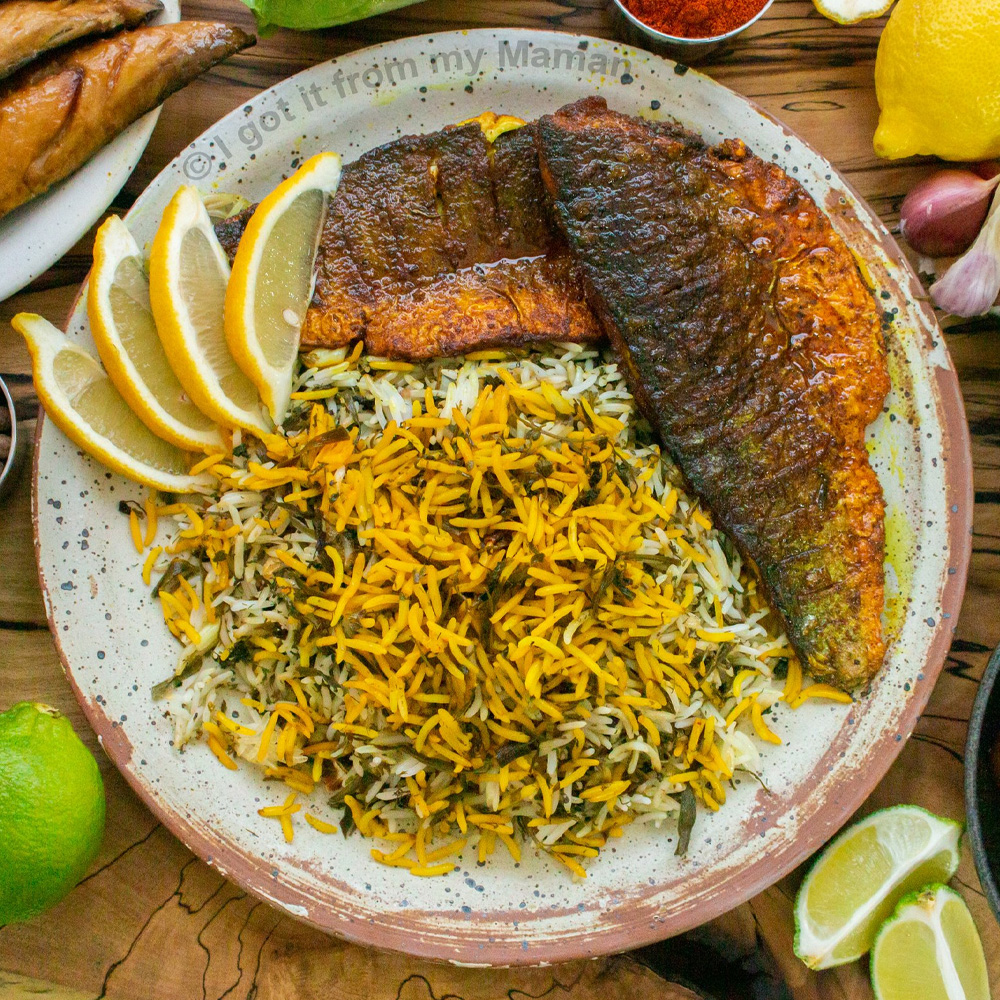 چلو ماهی قزل آلا